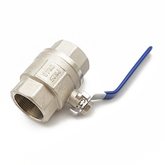 Primaflow QLF Blue Lever Ball Valve PN25 1.1/2" FxF - 10055529