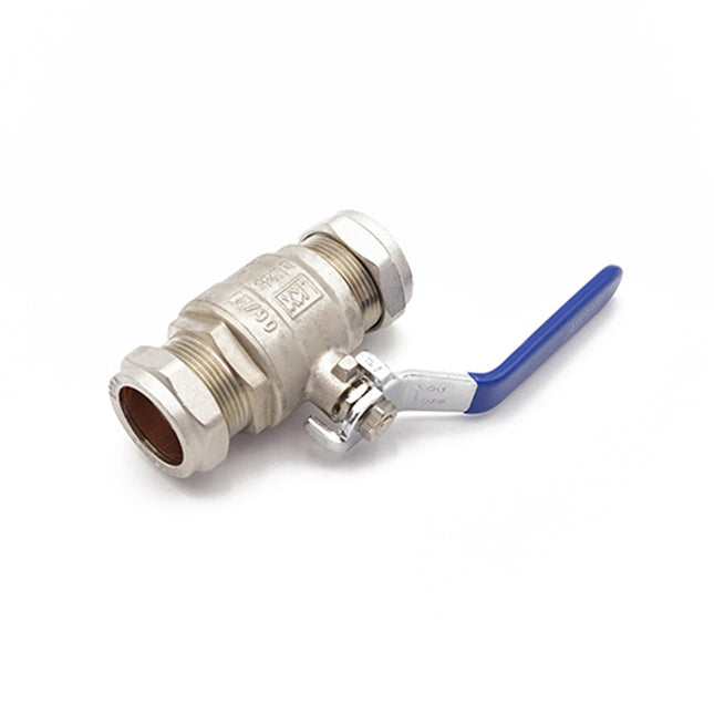Primaflow QLC Blue Lever Ball Valve PN25 28mm CxC - BV270 - Reliable Plumbing Solution