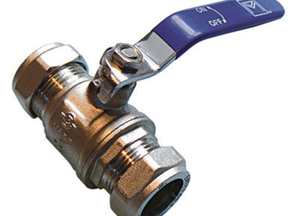 Primaflow QLC Blue Lever Ball Valve PN25 28mm CxC - BV270 - Reliable Plumbing Solution