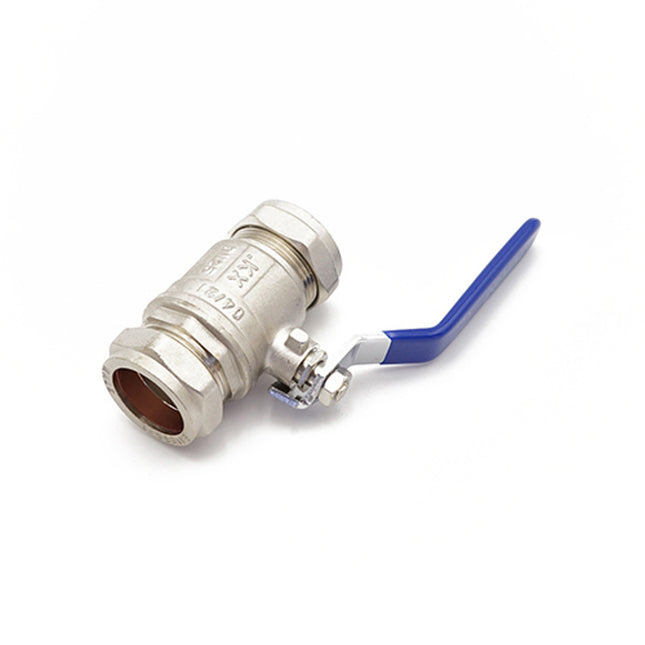 Primaflow Qlec Economy Blue Lever Ball Valve 28mm - Ideal for Plumbing