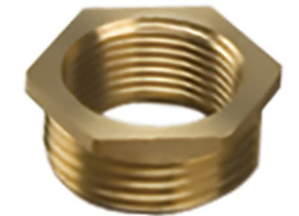 Primaflow Brass Hexagonal Bush 3/8" x 1/8" - BB3818