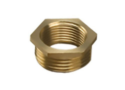 Primaflow Brass Hexagonal Bush 1.1/4" x 1/2" - BB11412 - Essential for Plumbing