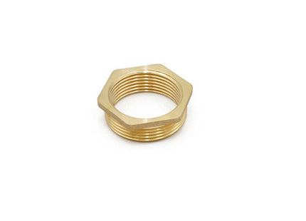 Primaflow Brass Hexagonal Bush 1.1/2" x 1.1/4" - BB112114 - Perfect for Plumbing