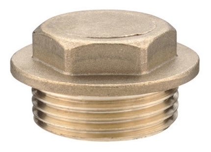 Primaflow Brass Flanged Plug 1" - BP1 - Plumbing Use