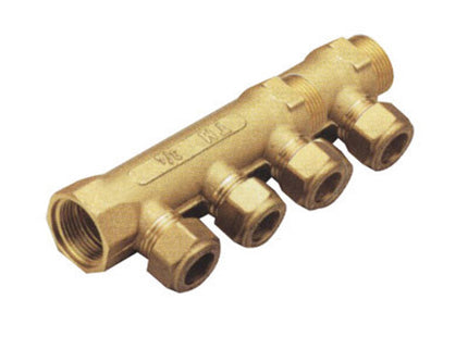 Primaflow BML Linear Manifold 3/4" x 15mm - 3 Way