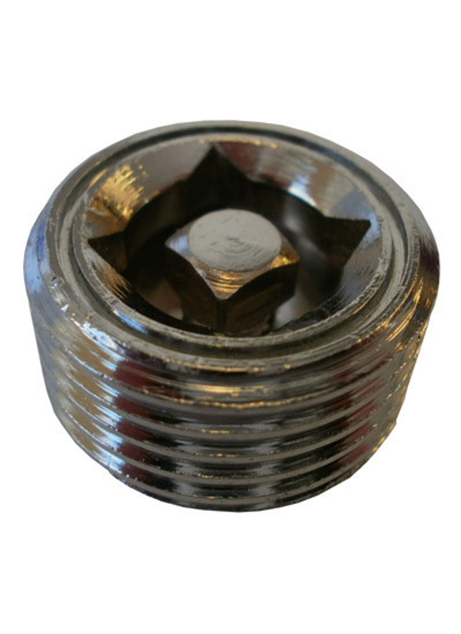 Primaflow Brass Radiator Vent 1/2" - Chrome - CPAV12 - Essential for Radiator Systems