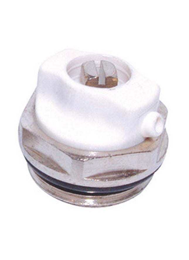 Primaflow Directional Rad Air Vent 1/2" - Chrome - AV12DIR