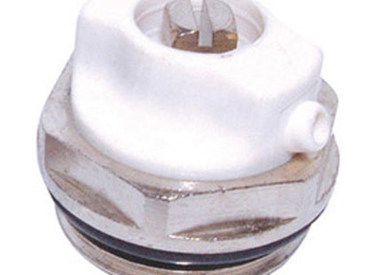 Primaflow Directional Rad Air Vent 1/2" - Chrome - AV12DIR