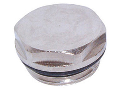 Primaflow Radiator Plug 1/2" - Chrome - RADPLUG12 - Perfect for Radiator Repairs