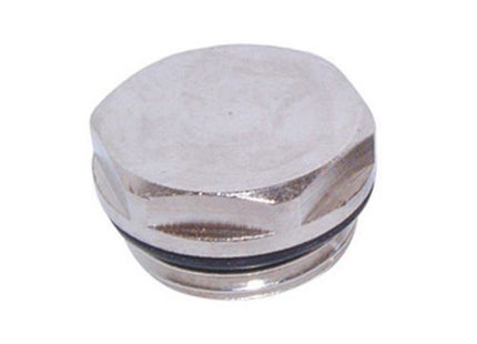 Primaflow Radiator Plug 1/2" - Chrome - RADPLUG12 - Perfect for Radiator Repairs