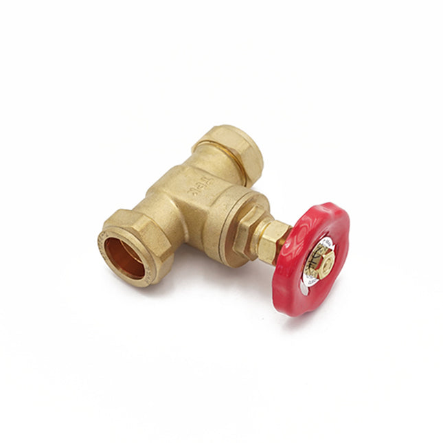 VGM Brass Gate Valve 22mm - BS5154 WRAS - 960986 - Perfect for Plumbing