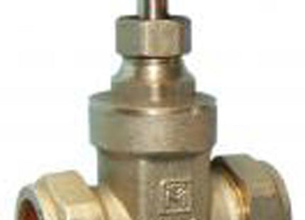 VGM Brass Gate Valve 22mm - BS5154 WRAS - 960986 - Perfect for Plumbing