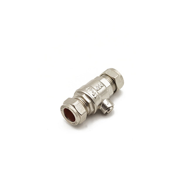 Primaflow QQM Iso Valve Str 15mm CP Full Flow - 570500 - Ideal for Isolation