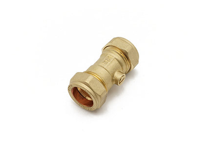 Primaflow QQE Isolating Valve 22mm Brass WRAS - 961665 - Essential for Plumbing