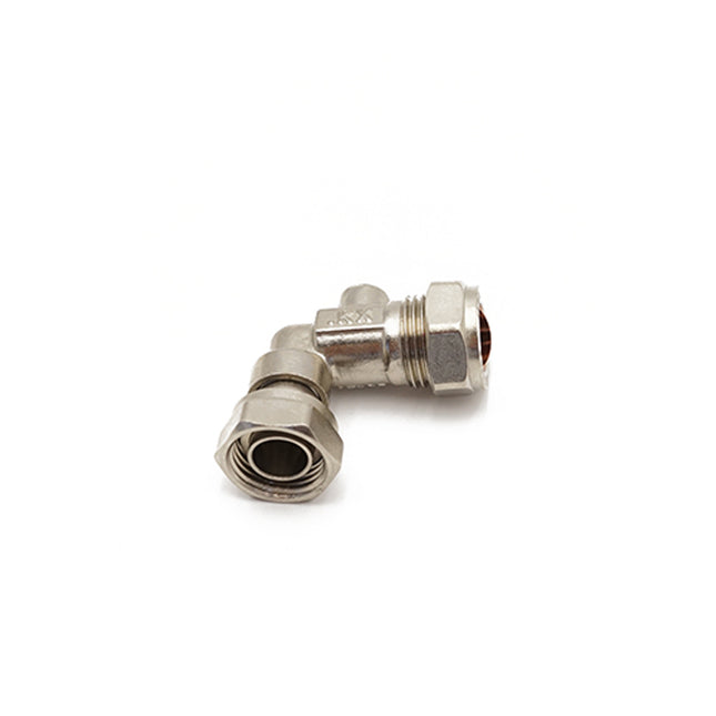 QS Service Valve Angle 15x1/2" CP WRAS - 845187 - Essential for Plumbing