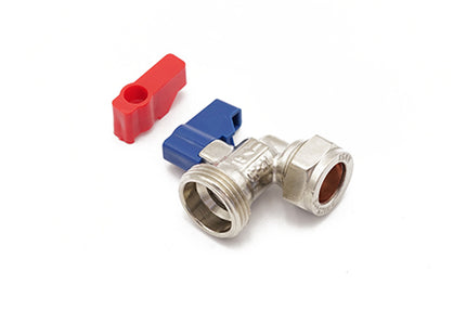 PFP Wash Mac Valve Angle 15mm x 3/4" CP - 961134 - For Washing Machines