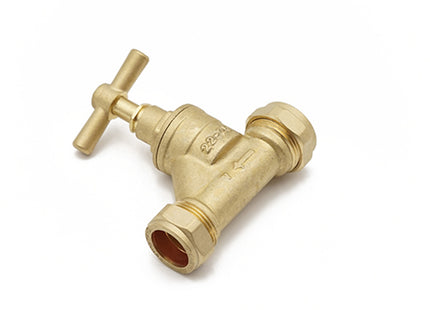 Primaflow Vsp Poly Stopcock P25 x 22mm - 849162 - Essential for Plumbing