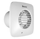 Xpelair Simply Silent DX150HTS 150mm Square Fan with Humidistat, Timer 93076AW