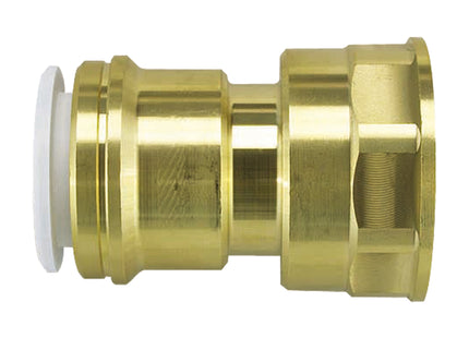 John Guest Speedfit Brass Cylinder Adaptor 22 x 1" Female (Pack of 5)