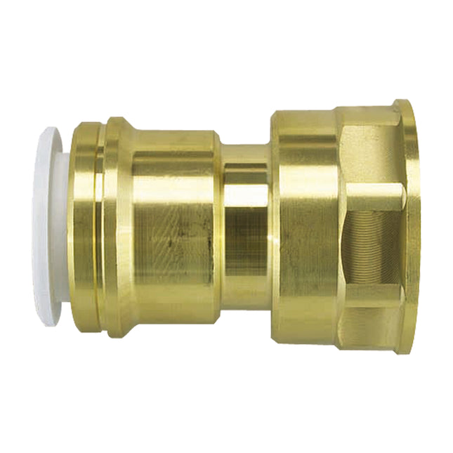 John Guest Speedfit Brass Cylinder Adaptor 22 x 1" Female (Pack of 5)