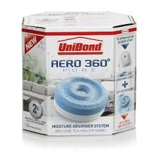 Unibond Aero 360 Moisture Absorber Neutral Refills Pack Of 4