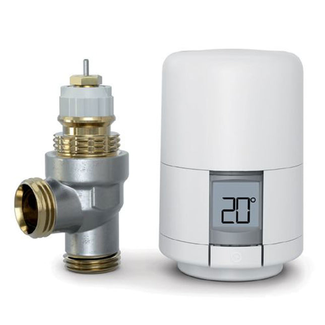 Hive Smart TRV Head And Body - White - UK7004561 - Smart Heating Control