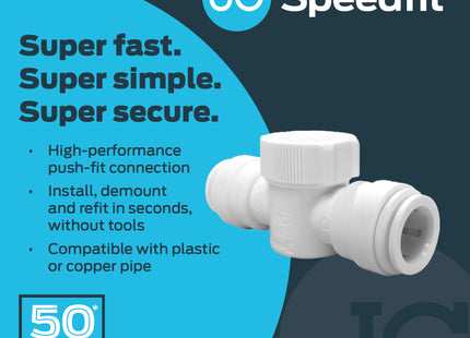 John Guest Speedfit Appliance Tap 15mm X 3/4" (15Apt)