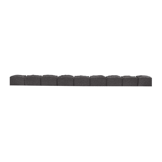 Primeur Roman Stone Border Grey Recycled Rubber Lawn Edging 1.2m P00017839
