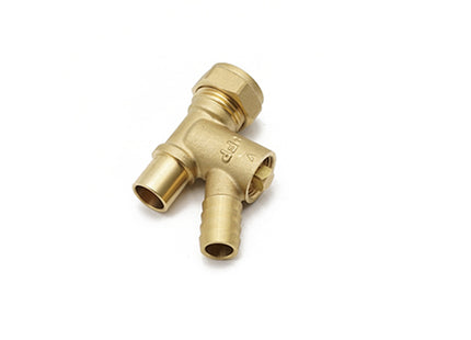 Primaflow VDMF Brass Draw-Off Adaptor 15mm MxF - DC08