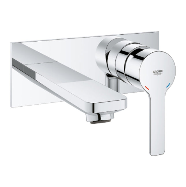 Grohe Lineare 2H Wall Mounted Basin Mixer Trim - Chrome - 19409001