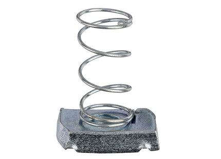 Unifix Long Spring Channel Nuts Bright Zinc Plated - M8 (Box of 100)