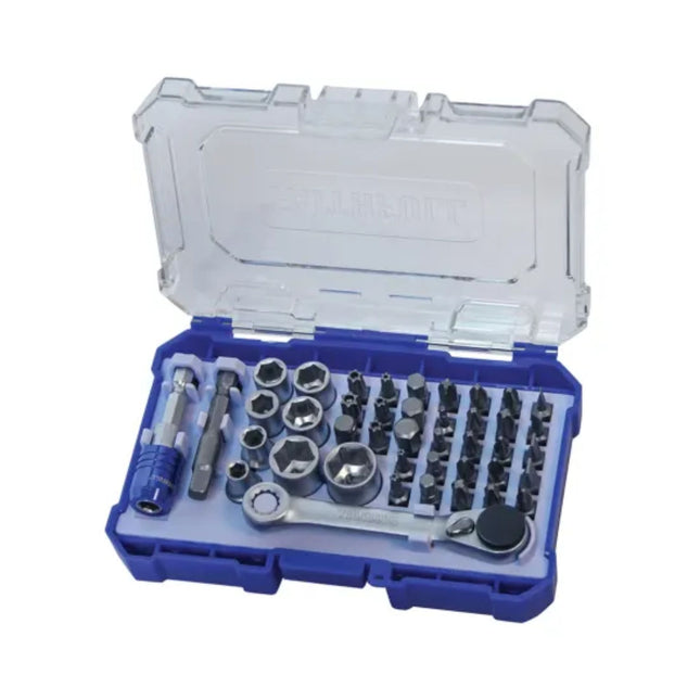 Faithfull Screwdriver Bit & Socket Set 42 Piece
