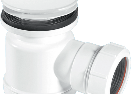 McAlpine STW1-M 19mm Water Seal Shower Trap with Universal Outlet
