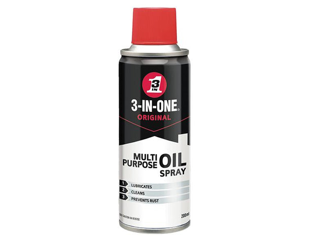 3-In-One Oil Aerosol Can 200Ml (Pack of 2)