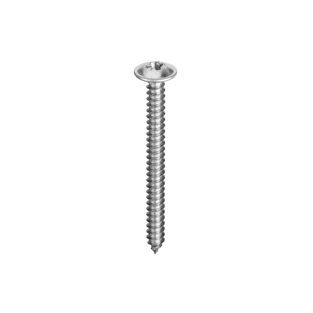 Unifix Self-Tapping Screws Pozi Flange Head AB BS 4174 Bright Zinc Plated -8G x 1.1/4" (4.2 x 32Mm) (Box of 1000)