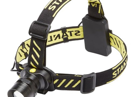 Stanley Lighting Zoom Head Torch 300 Lumens