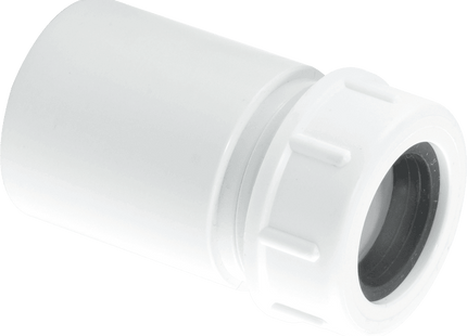McAlpine R16 1¼" x 19/23mm Reducer in ABS White