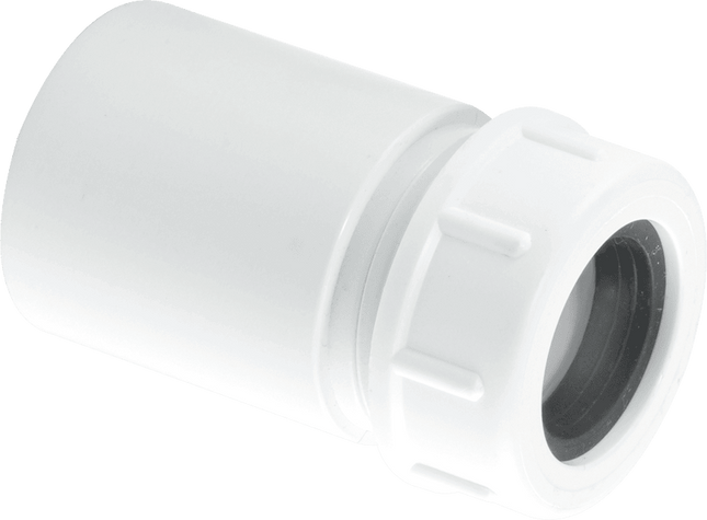 McAlpine R16 1¼" x 19/23mm Reducer in ABS White