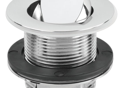 McAlpine 1.5" CP Brass Swivel Bath Waste-58mm Tail & 70mm Flange