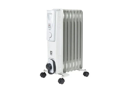 Pifco Oil Filled Radiator 2000W 9 Fin White 203861