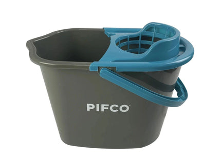 Pifco Mop Bucket With Wringer 10L Grey 206244