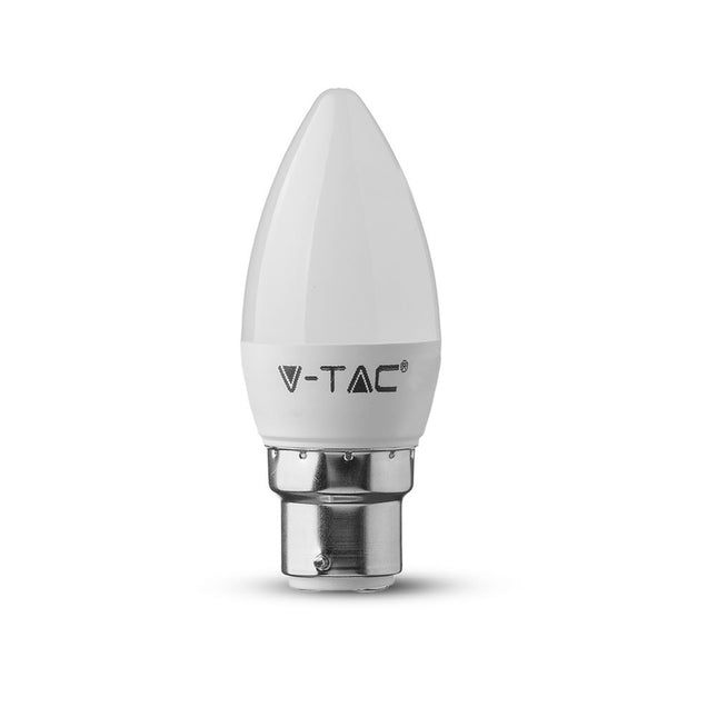 V-Tac Vt-223 4.5W Plastic Candle Bulb Samsung Chip 3000K B22