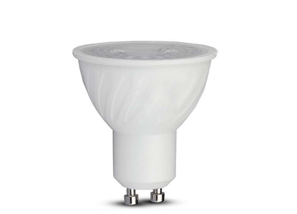 V-Tac Vt-227D 6W Gu10 Ripple Plastic Spotlight With Samsung Chip Colorcode:3000K 38'D Dimmable