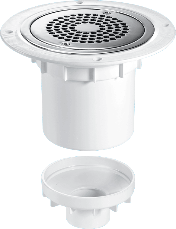 McAlpine TSG2-ANTI/LIG 75mm Water Seal Trapped Gully 110mm or 2" Vertical Solvent Spigot Outlet