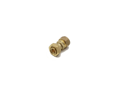 Prima Plus Dzr Compression Straight Tap Connector 15mm x 1/2" (Pack of 10)