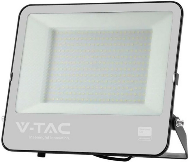 V-Tac Lumi 200W Led Floodlight, 6500K, 22960Lm, Non-Dimmable, Black -  23221