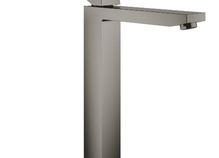 Grohe Eurocube Tall Basin Mixer Brushed Hard Graphite - 23406AL0 - Elegant Bathroom Tap