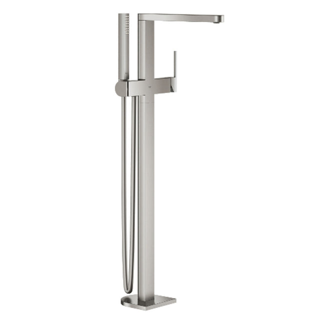 Grohe Groheplus Freestanding Bath-Shower Mixer - Supersteel - 23846DC3