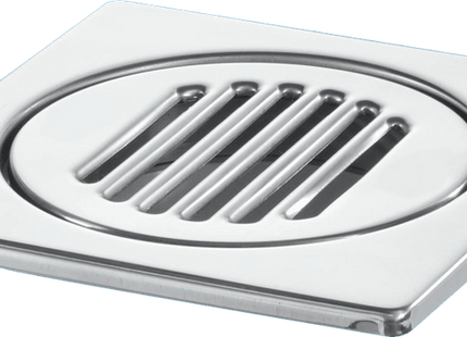 McAlpine FGT150TOP 150mm Square Polished Stainless Steel Tile