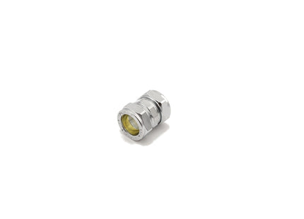 Prima Plus Chrome Compression Coupling 22mm